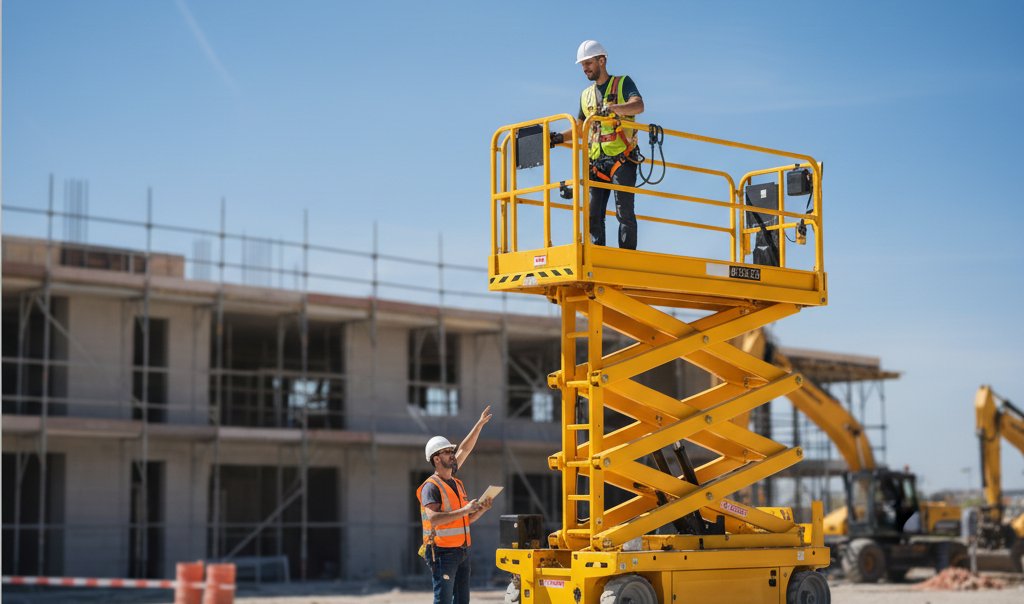 sissors lift rent newark